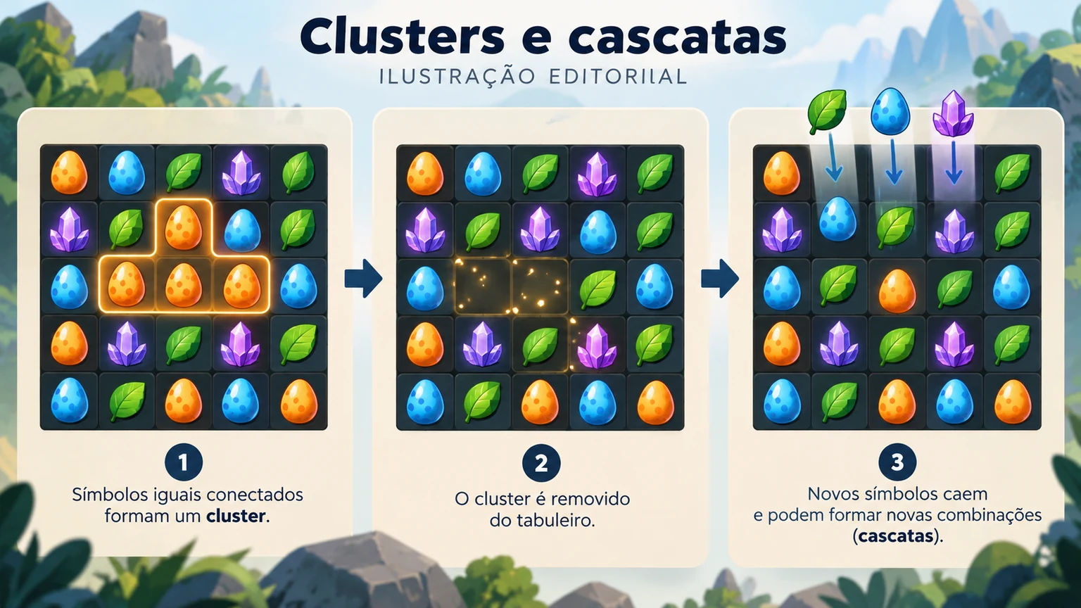 Diferença entre grupo vencedor e cascata na grade