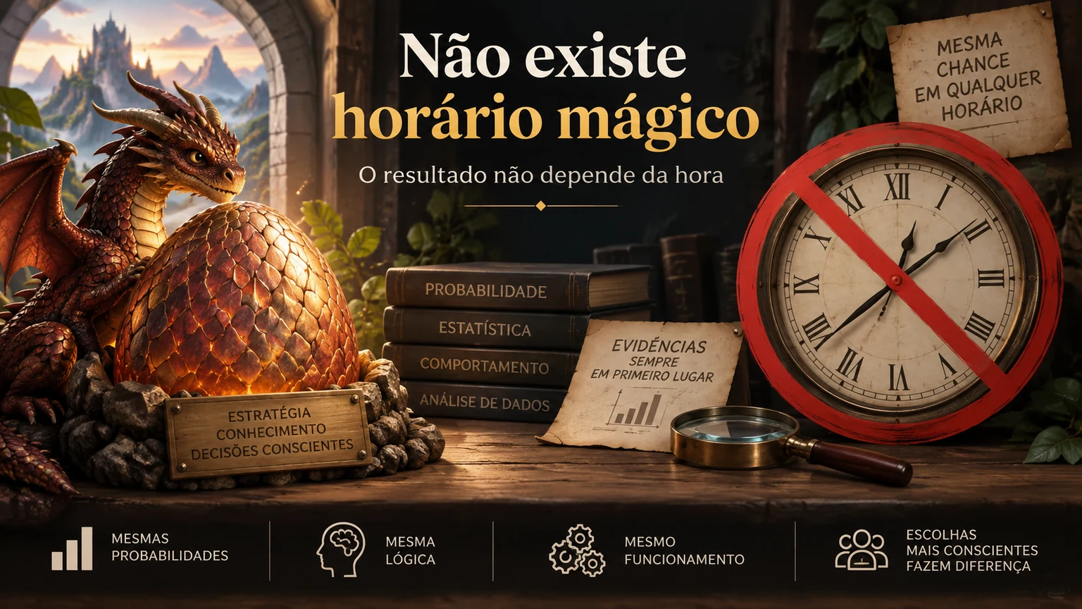 Por que horário, sequência passada e sinais não preveem a próxima rodada